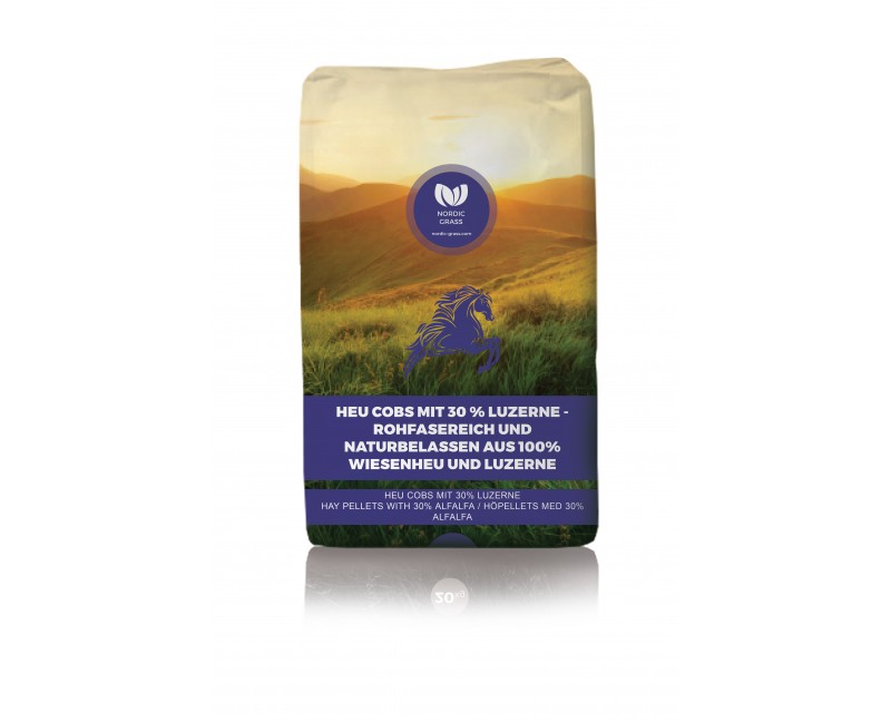 NordicGrass Heucobs mit Luzerne