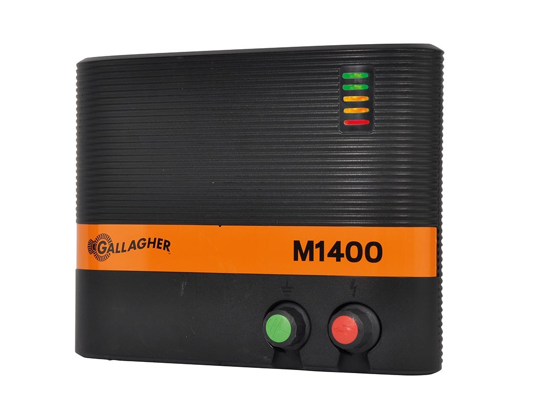 Gallagher M1400 – Hochleistungs-Netzgerät für lange Zaunanlagen