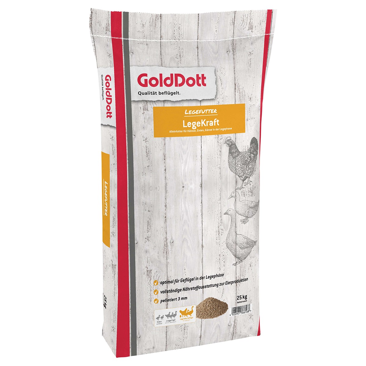 GoldDott LegeKraft pelletiert