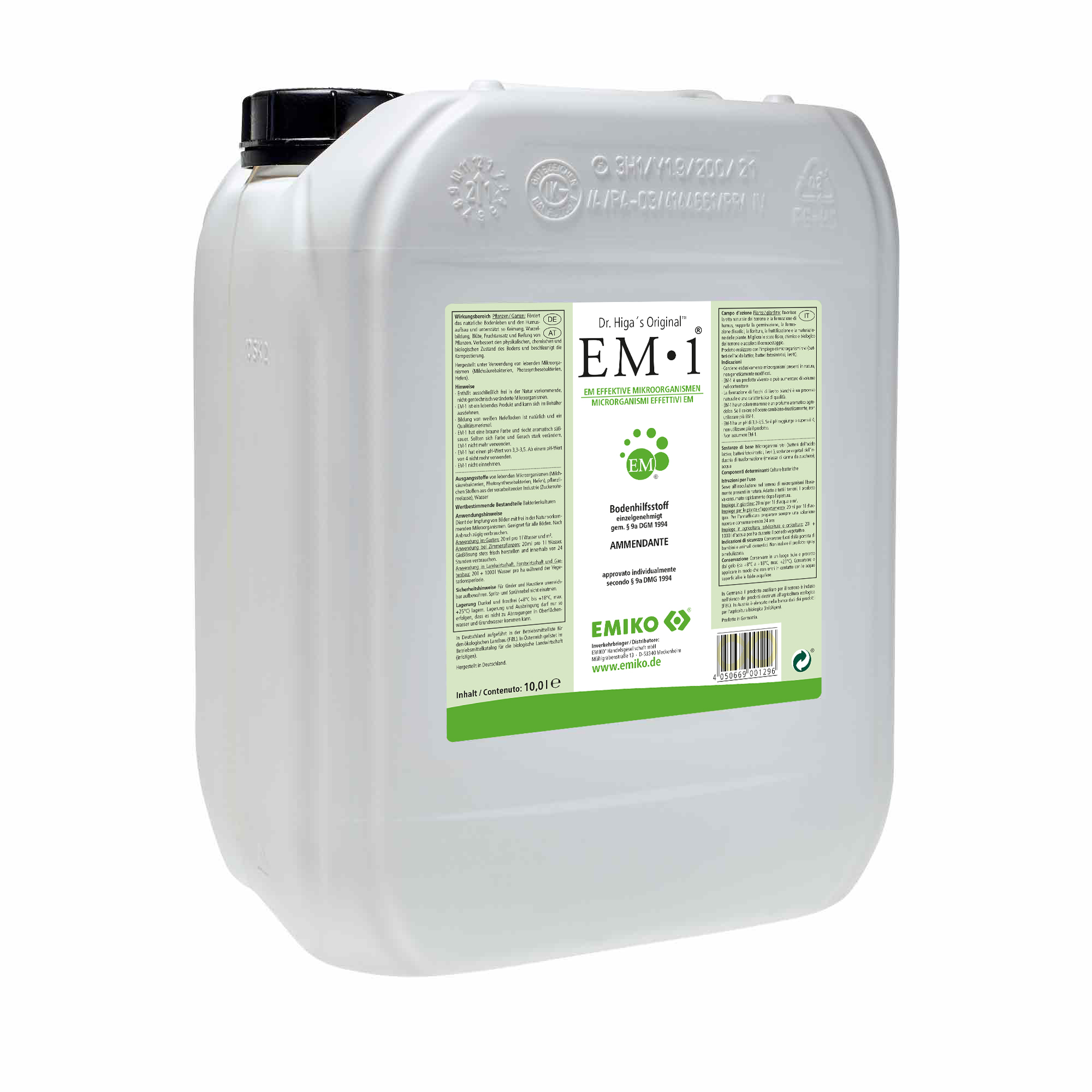EM-1 Effektive Mikroorganismen Urlösung – EMIKO®