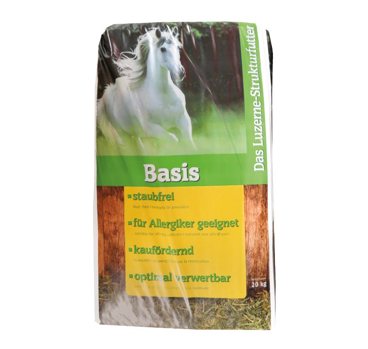 Marstall Basis Luzerne-Strukturfutter Ballen